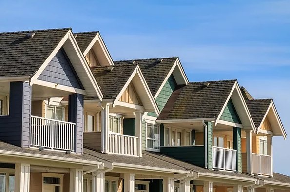New roof on homes in Scappoose, OR, with visible roof vents to illustrate attic ventilation services and Does Ventilation Prevent Mold